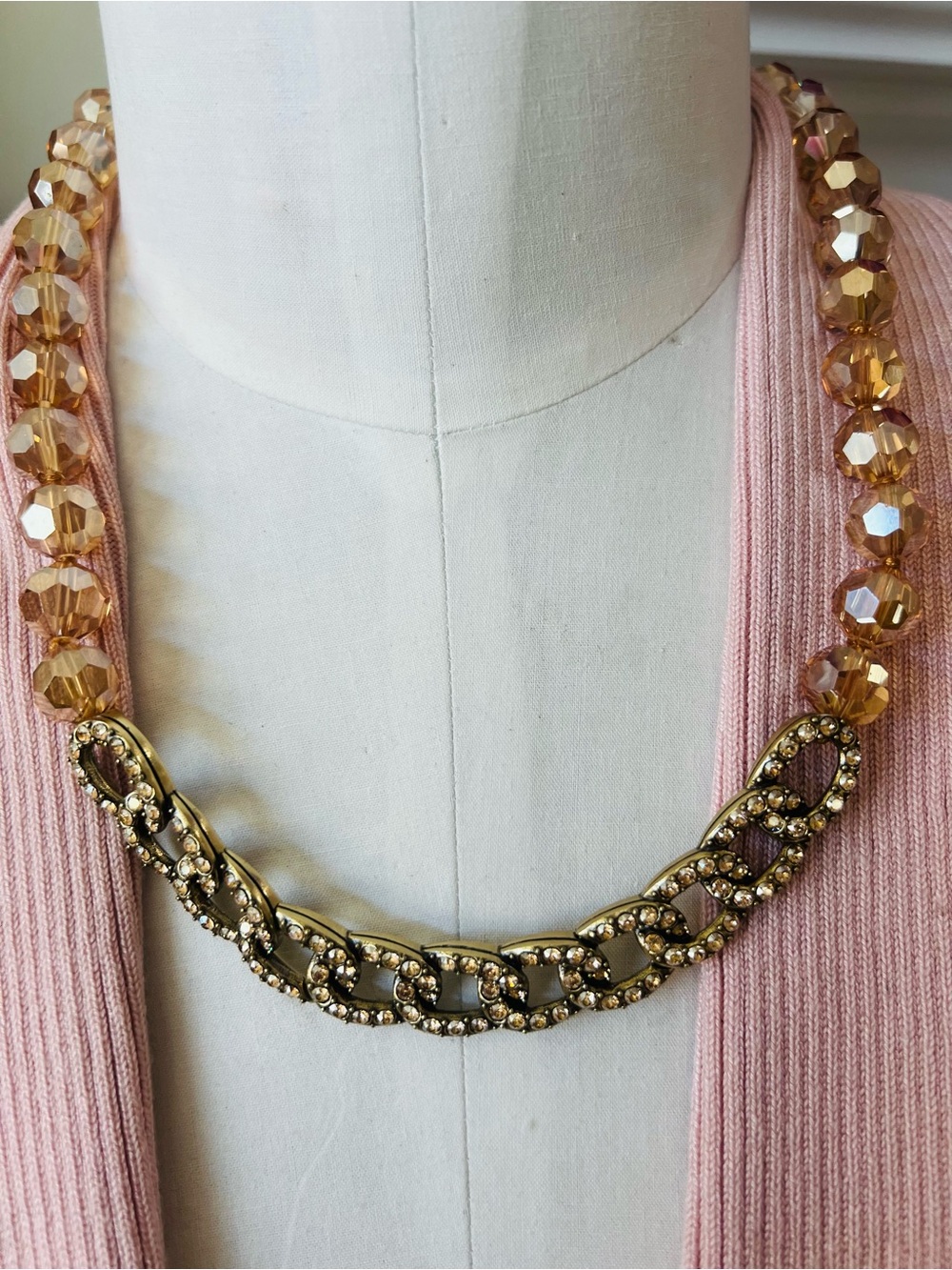 Heidi Daus 🆕 Golden Chain Link necklace